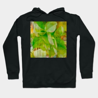 Ethereal Leaf Abstract Hoodie